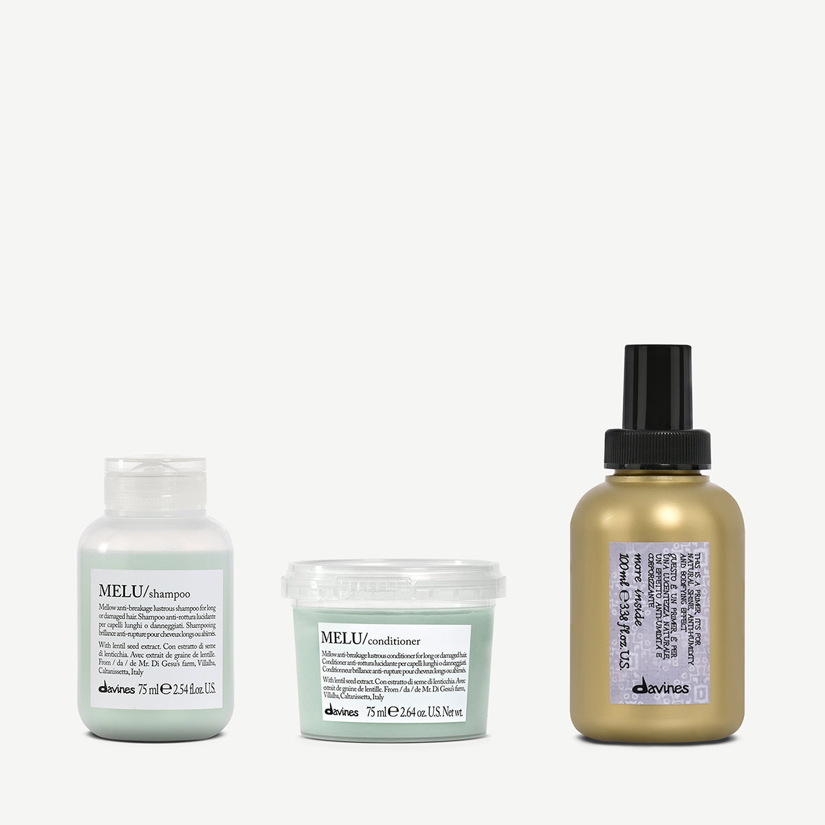 Long Hair Travel Set